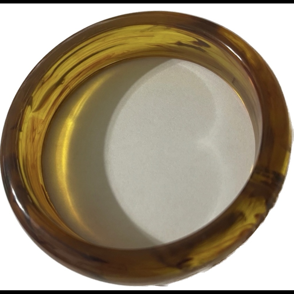 Apple Juice Bakelite Vintage Bangle - Picture 10 of 10